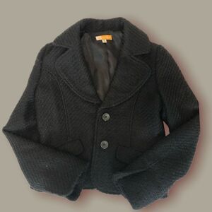 Anthropologie Tulle wool coat 